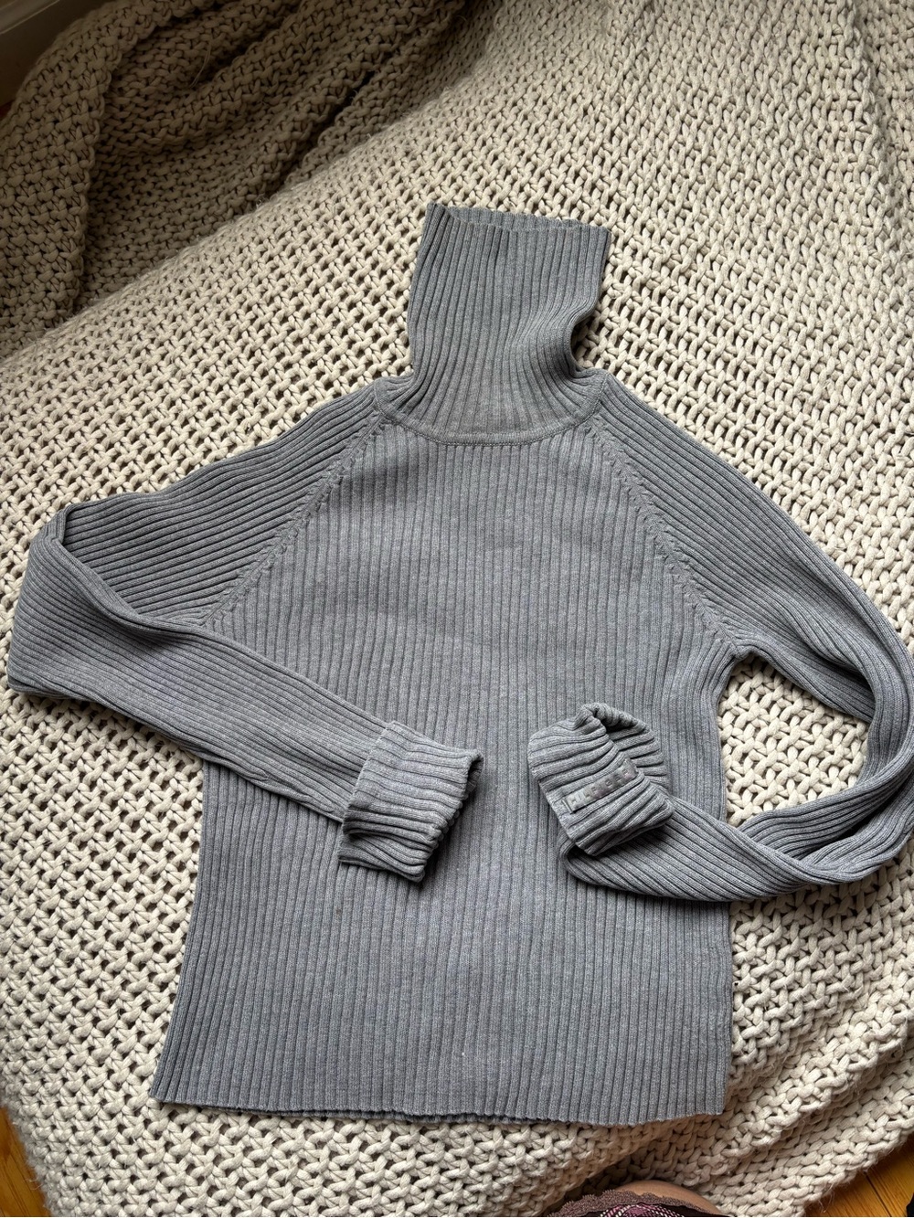 Tommy Hilfiger Vintage Gray Turtle Neck
